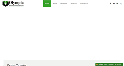 Desktop Screenshot of olympiafabric.com